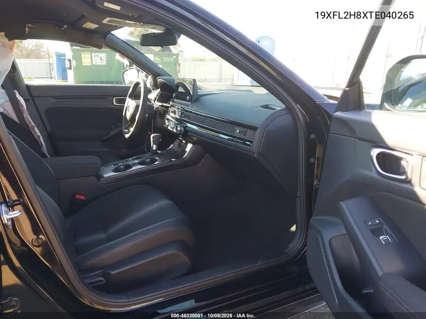 2026 HONDA CIVIC VIN 19XFL2H8XTE040265 — фото 5