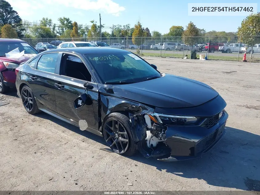 HONDA CIVIC 2026, VIN 2HGFE2F54TH547462