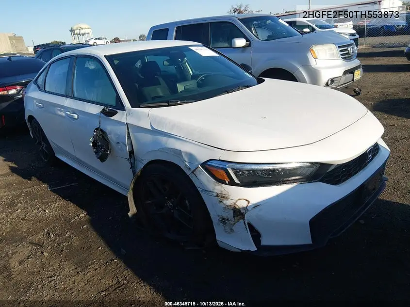 HONDA CIVIC 2026, VIN 2HGFE2F50TH553873
