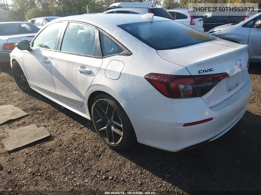 2026 HONDA CIVIC VIN 2HGFE2F50TH553873 — фото 3