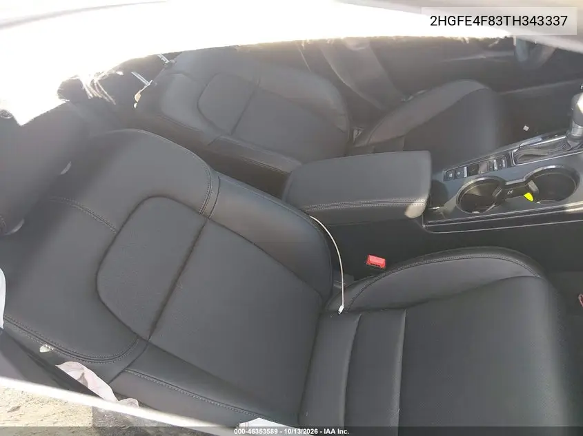 2026 HONDA CIVIC VIN 2HGFE4F83TH343337 — фото 5