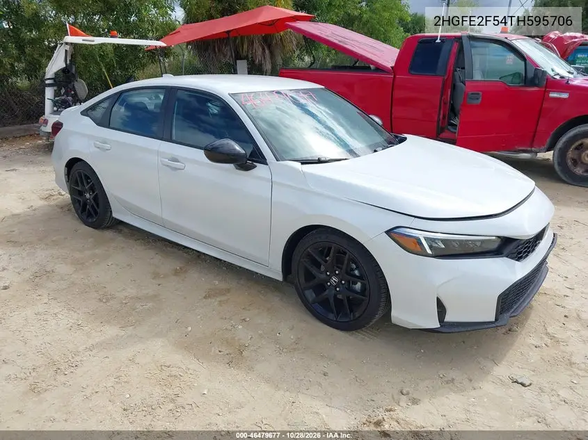 HONDA CIVIC 2026, VIN 2HGFE2F54TH595706