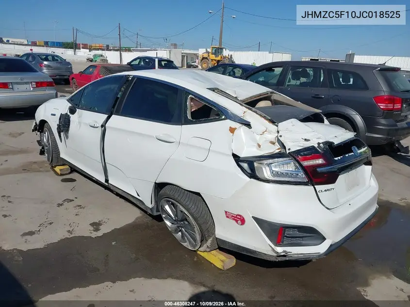 2018 HONDA CLARITY VIN JHMZC5F10JC018525 — фото 3