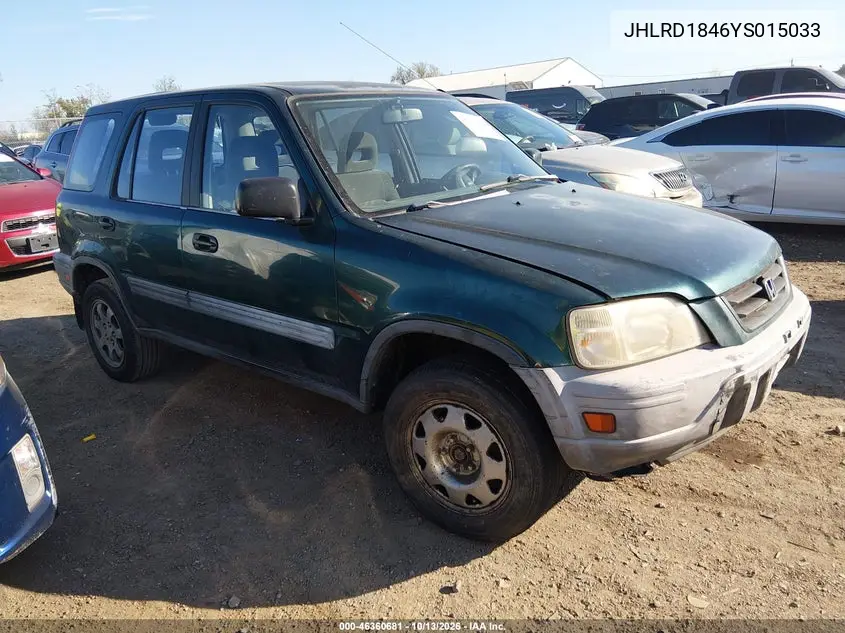 HONDA CR-V 2000, VIN JHLRD1846YS015033