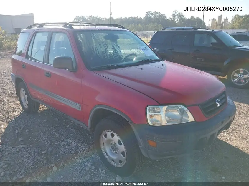 HONDA CR-V 2000, VIN JHLRD284XYC005279