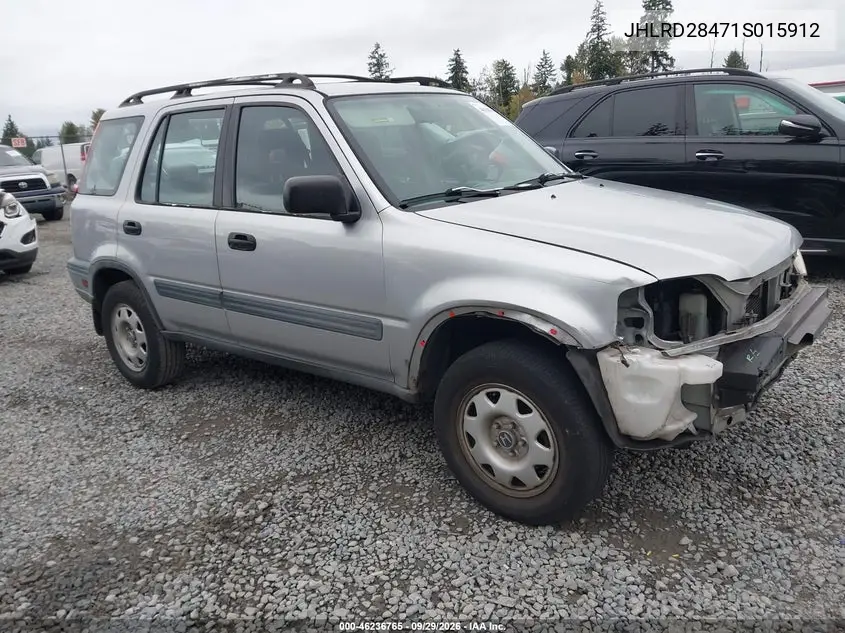 HONDA CR-V 2001, VIN JHLRD28471S015912