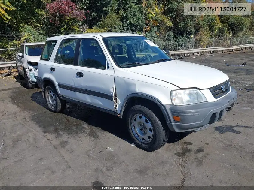 HONDA CR-V 2001, VIN JHLRD28411S004727