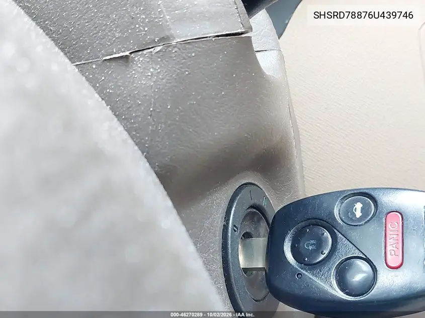 2006 HONDA CR-V VIN SHSRD78876U439746 — фото 11