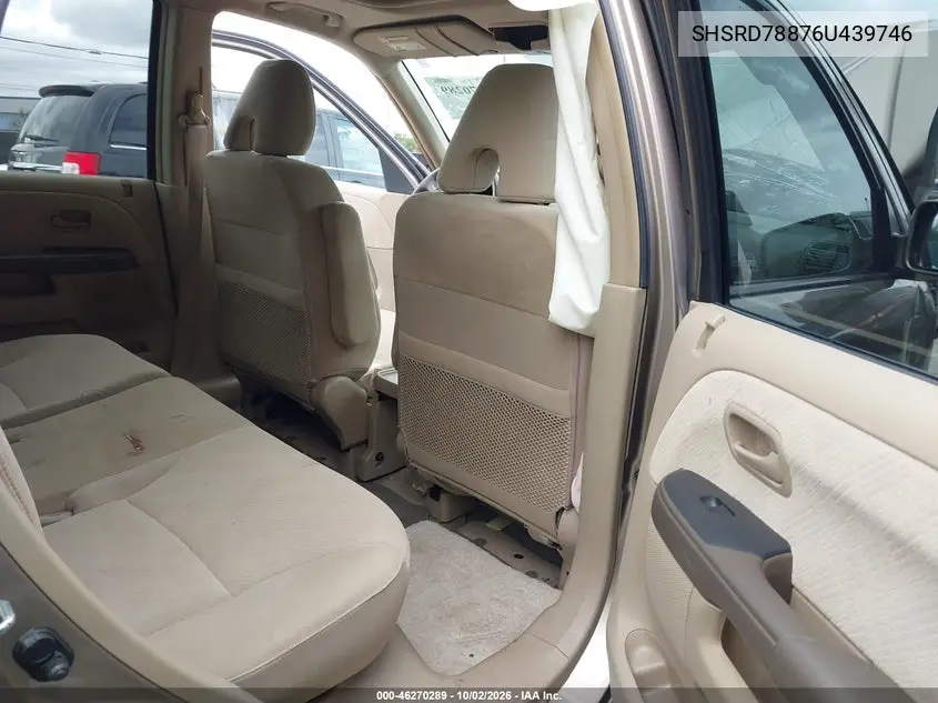 2006 HONDA CR-V VIN SHSRD78876U439746 — фото 8