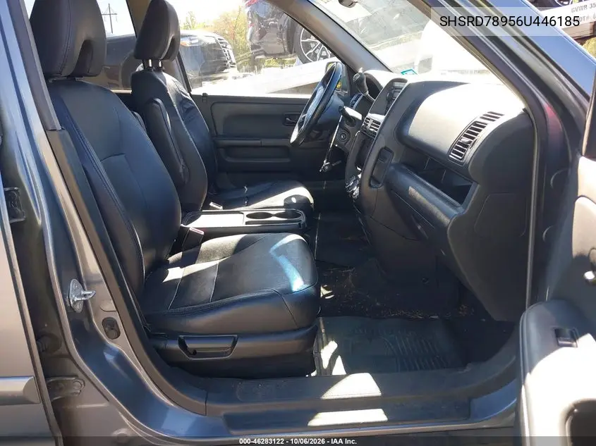 2006 HONDA CR-V VIN SHSRD78956U446185 — фото 5