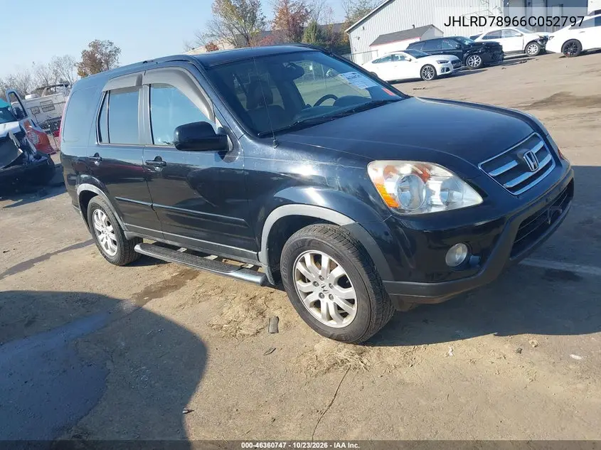 HONDA CR-V 2006, VIN JHLRD78966C052797