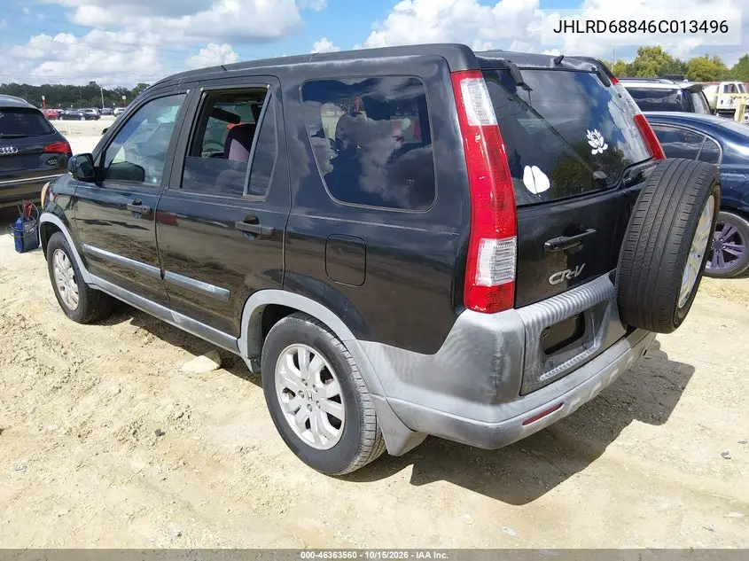 2006 HONDA CR-V VIN JHLRD68846C013496 — фото 3
