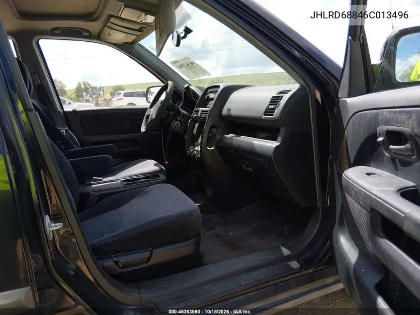2006 HONDA CR-V VIN JHLRD68846C013496 — фото 5