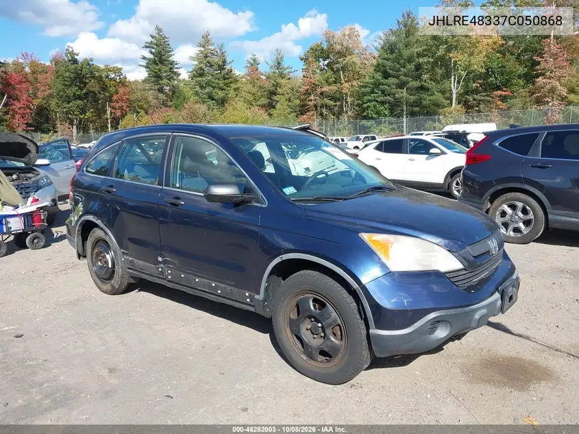 HONDA CR-V 2007, VIN JHLRE48337C050868