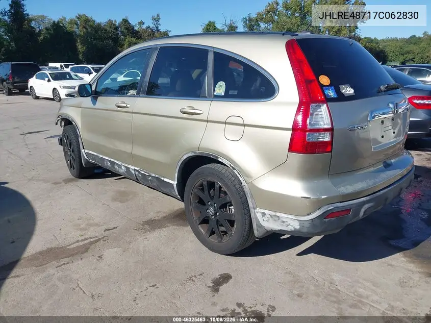 2007 HONDA CR-V VIN JHLRE48717C062830 — фото 3
