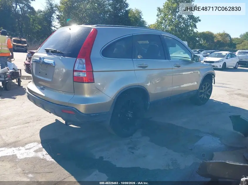 2007 HONDA CR-V VIN JHLRE48717C062830 — фото 4