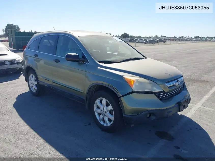 HONDA CR-V 2007, VIN JHLRE38507C063055