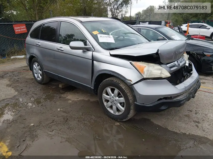 HONDA CR-V 2008, VIN JHLRE48708C079183