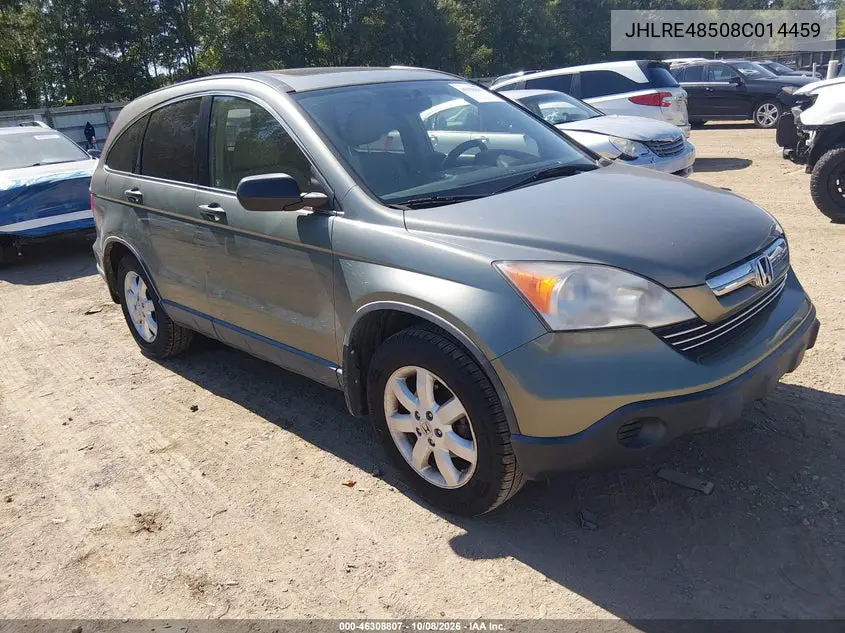 HONDA CR-V 2008, VIN JHLRE48508C014459