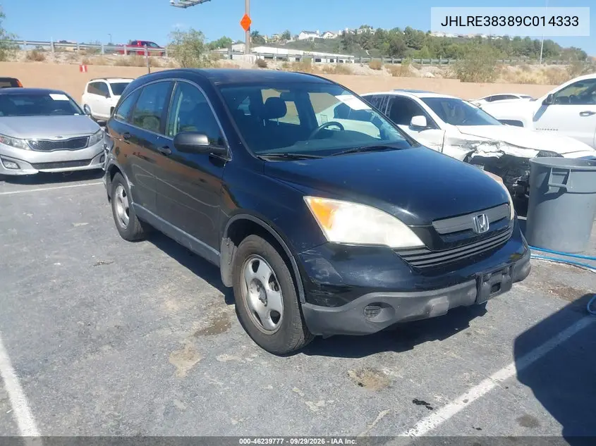 HONDA CR-V 2009, VIN JHLRE38389C014333