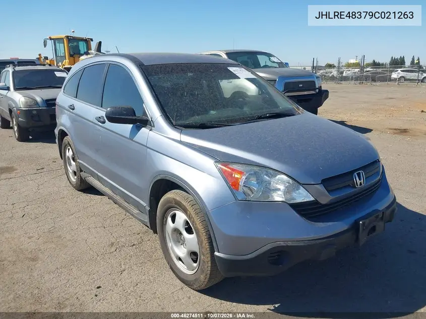 HONDA CR-V 2009, VIN JHLRE48379C021263