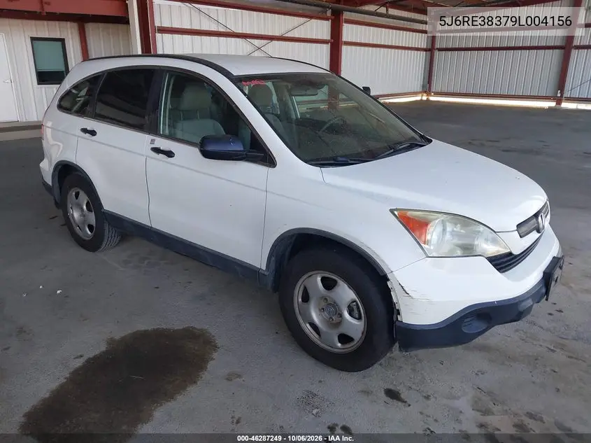 HONDA CR-V 2009, VIN 5J6RE38379L004156