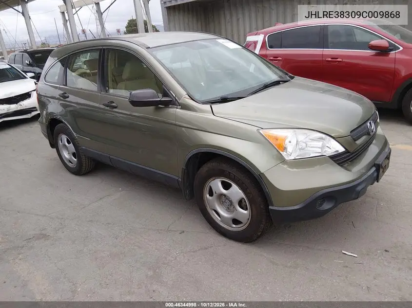 HONDA CR-V 2009, VIN JHLRE38309C009868