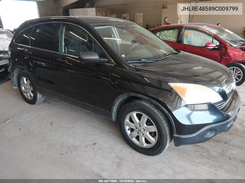 HONDA CR-V 2009, VIN JHLRE48589C009799