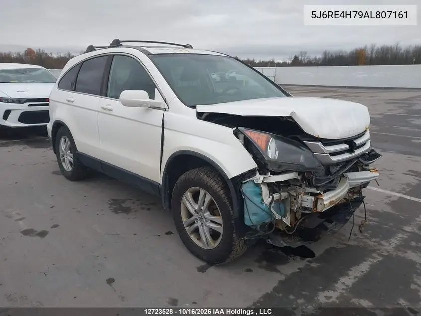 HONDA CR-V 2010, VIN 5J6RE4H79AL807161