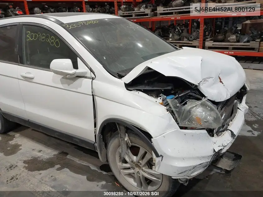 2010 HONDA CR-V VIN 5J6RE4H52AL800129 — фото 17