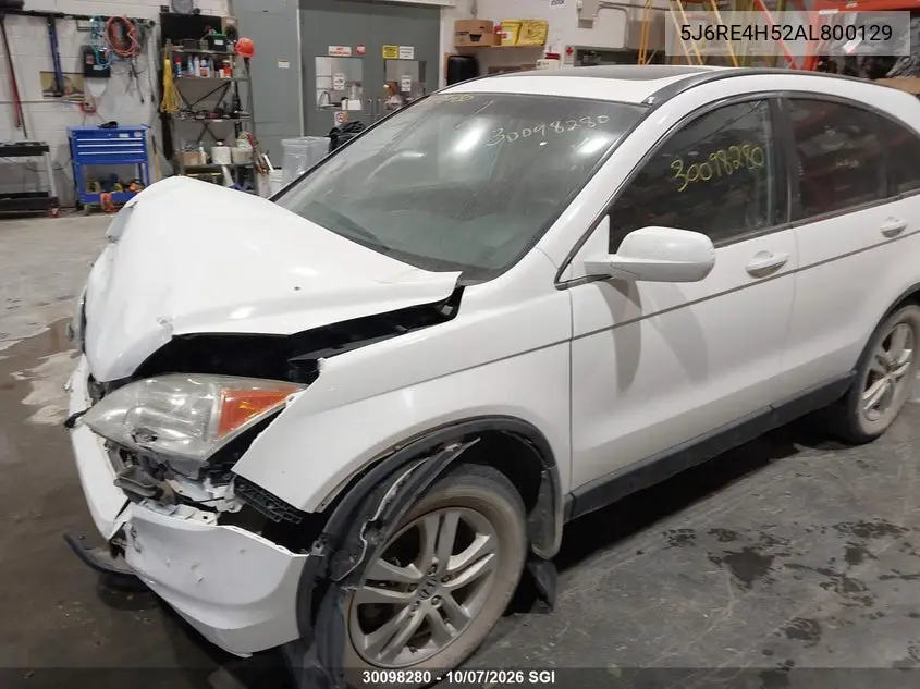 2010 HONDA CR-V VIN 5J6RE4H52AL800129 — фото 18