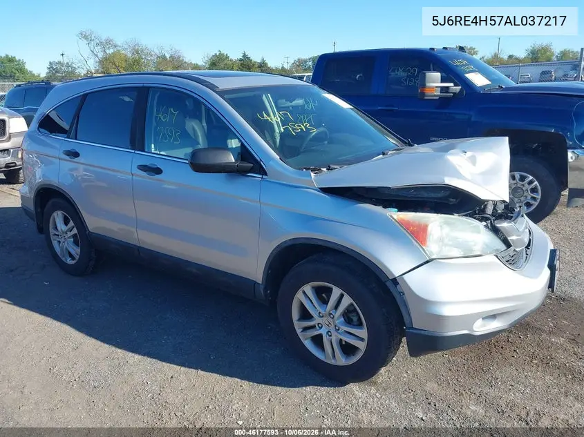 HONDA CR-V 2010, VIN 5J6RE4H57AL037217