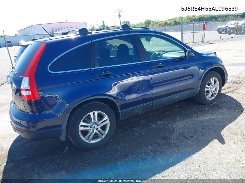 2010 HONDA CR-V VIN 5J6RE4H55AL096539 — фото 4
