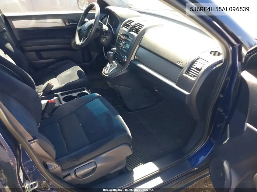 2010 HONDA CR-V VIN 5J6RE4H55AL096539 — фото 5