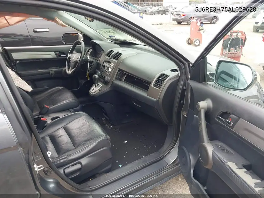 2010 HONDA CR-V VIN 5J6RE3H75AL029628 — фото 5