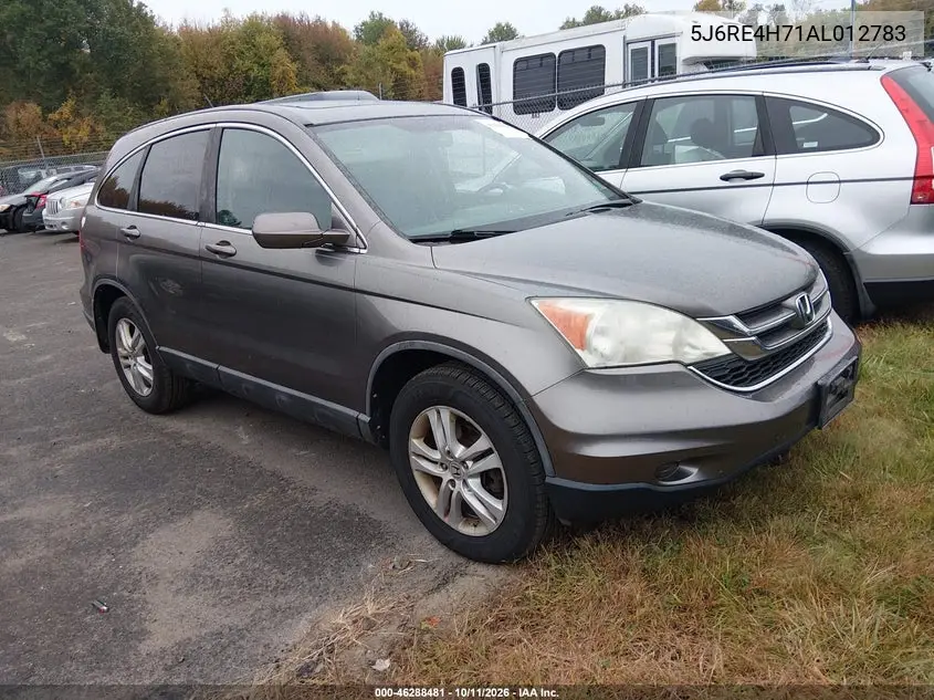 HONDA CR-V 2010, VIN 5J6RE4H71AL012783