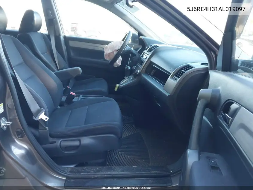 2010 HONDA CR-V VIN 5J6RE4H31AL019097 — фото 5