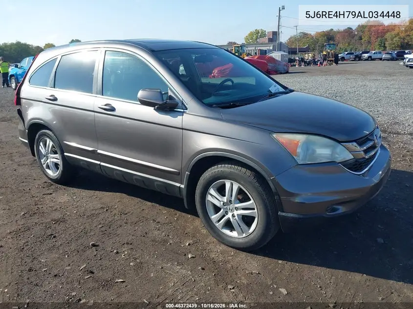 HONDA CR-V 2010, VIN 5J6RE4H79AL034448