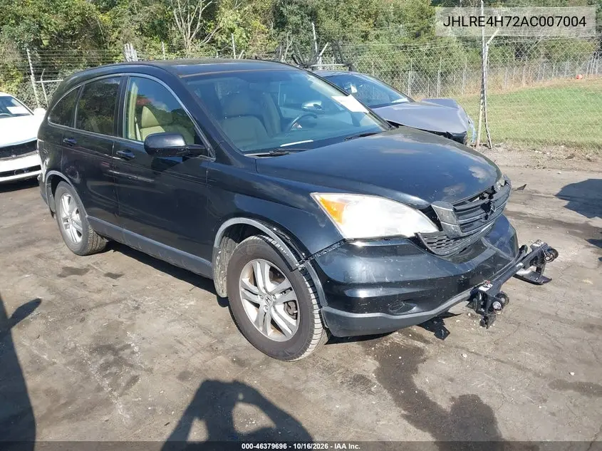 HONDA CR-V 2010, VIN JHLRE4H72AC007004