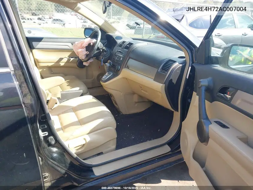2010 HONDA CR-V VIN JHLRE4H72AC007004 — фото 5