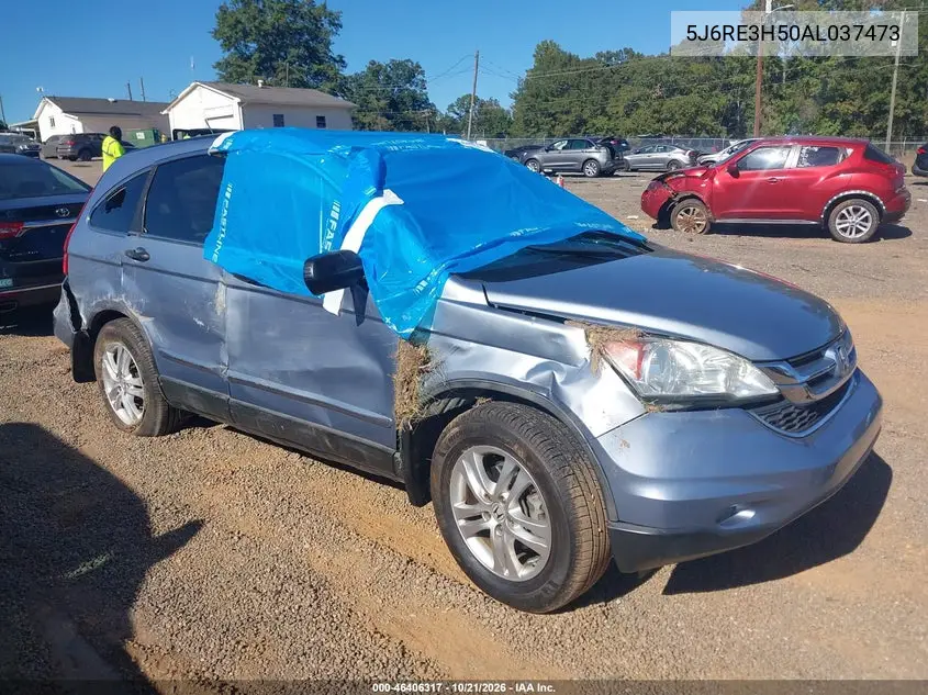 HONDA CR-V 2010, VIN 5J6RE3H50AL037473