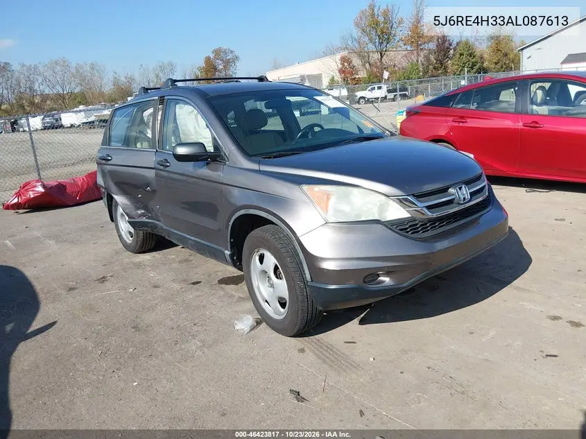 HONDA CR-V 2010, VIN 5J6RE4H33AL087613