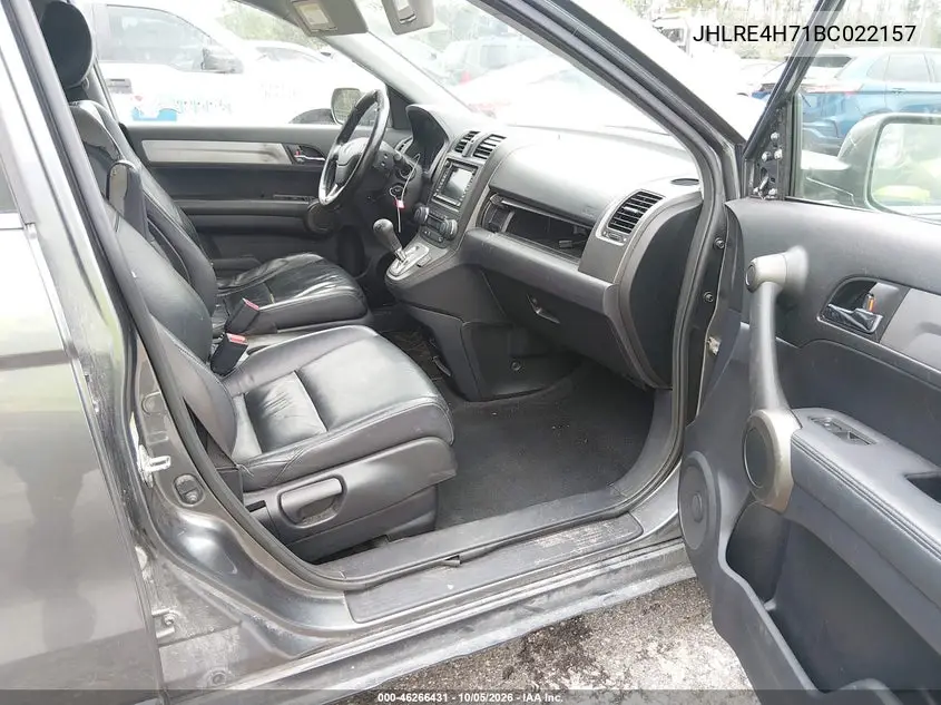 2011 HONDA CR-V VIN JHLRE4H71BC022157 — фото 5