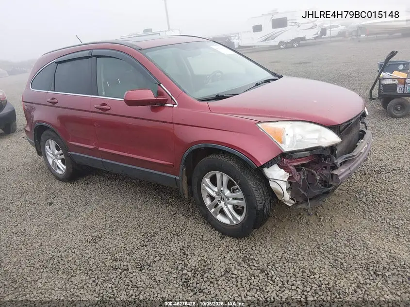HONDA CR-V 2011, VIN JHLRE4H79BC015148