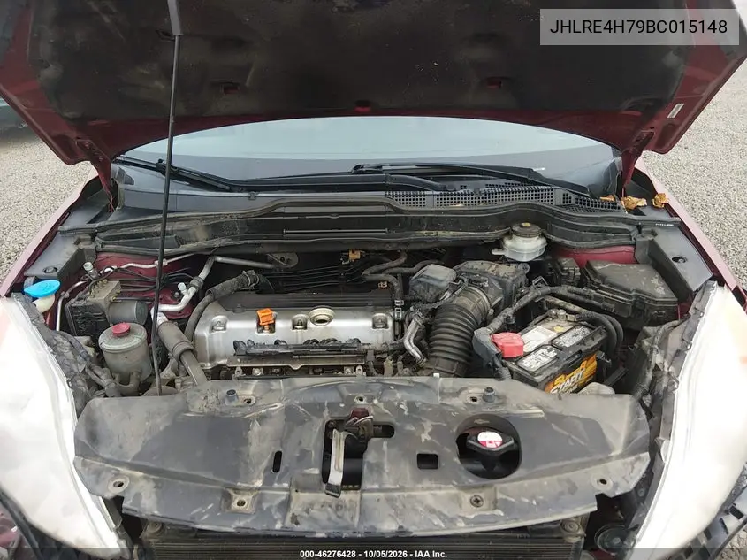 2011 HONDA CR-V VIN JHLRE4H79BC015148 — фото 10