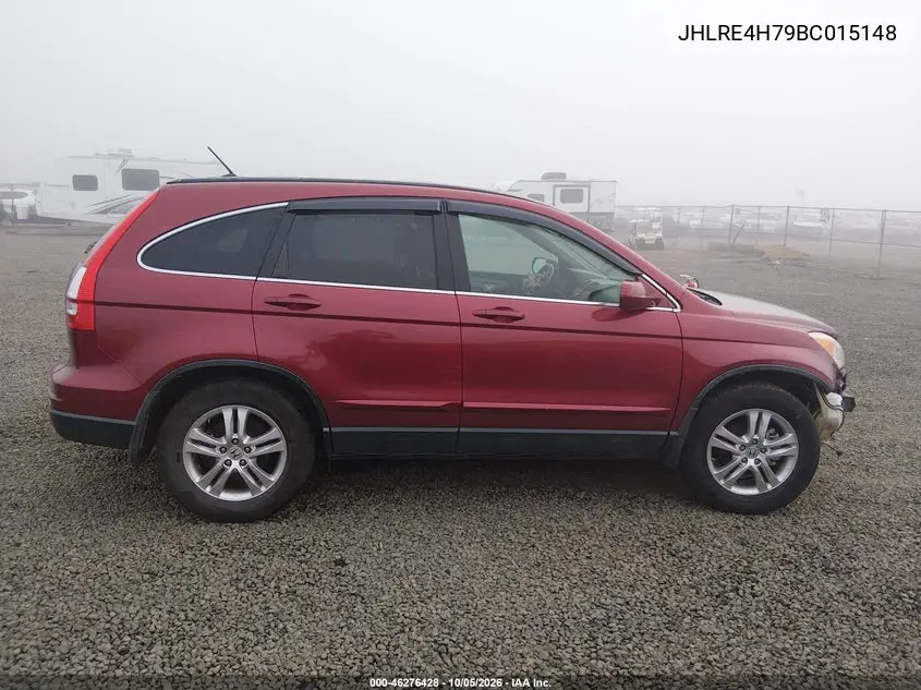 2011 HONDA CR-V VIN JHLRE4H79BC015148 — фото 13
