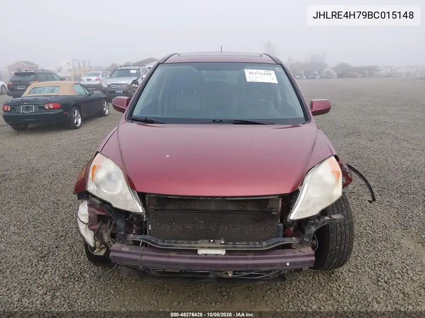 2011 HONDA CR-V VIN JHLRE4H79BC015148 — фото 6