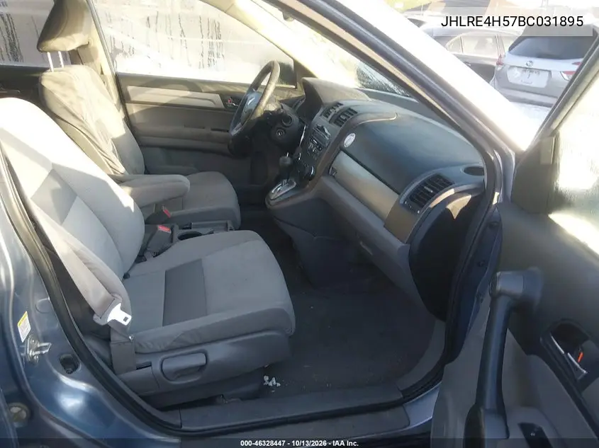 2011 HONDA CR-V VIN JHLRE4H57BC031895 — фото 5