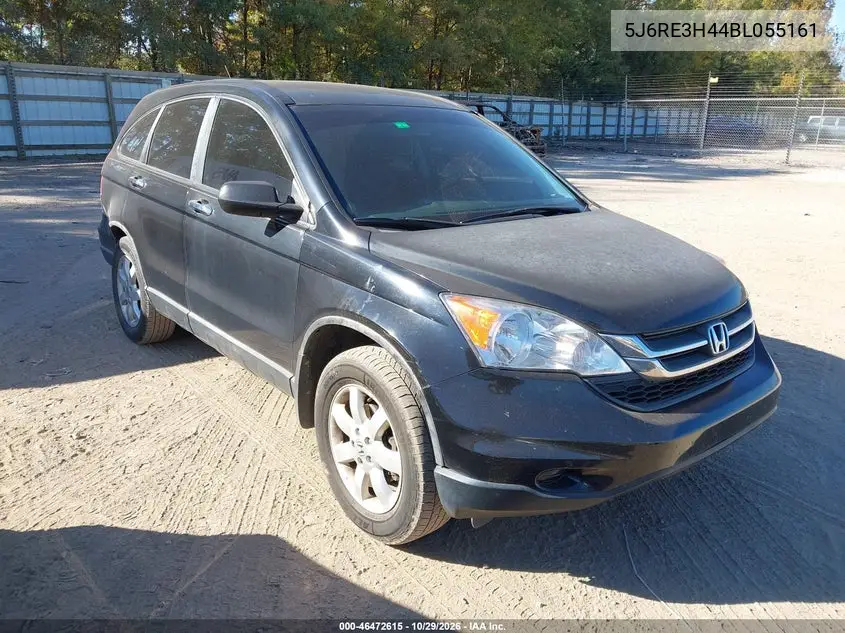 HONDA CR-V 2011, VIN 5J6RE3H44BL055161