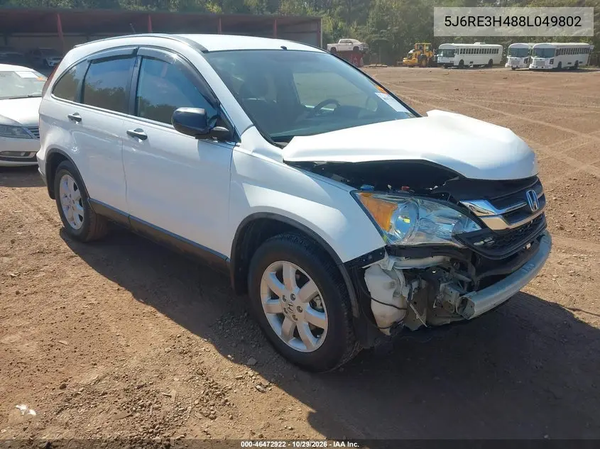 HONDA CR-V 2011, VIN 5J6RE3H488L049802